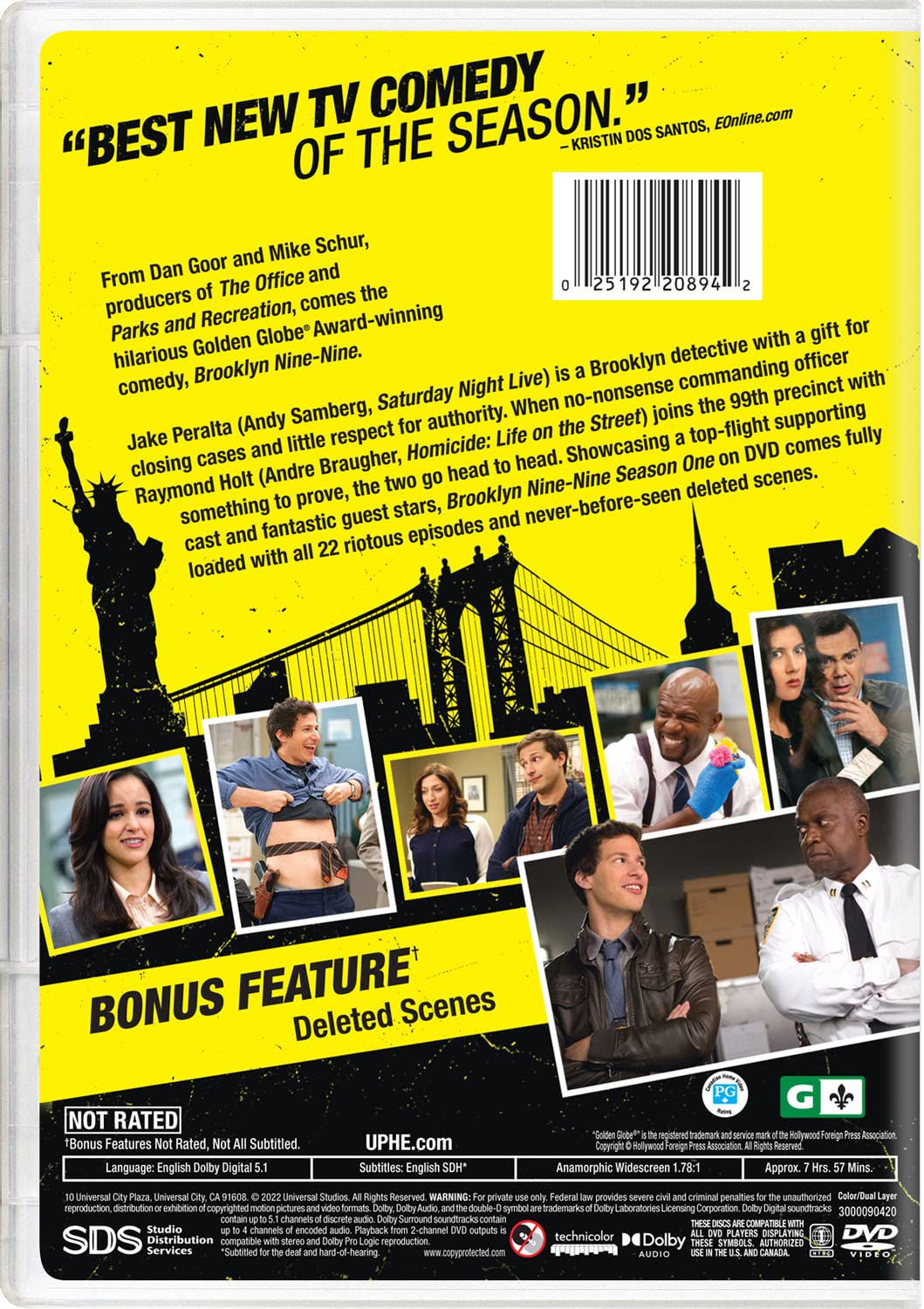 輸入盤DVD『ブルックリン・ナイン-ナイン』シーズン1 Amazon.co.jp: ブルックリンナイン-ナイン:シーズンワン : ホビー